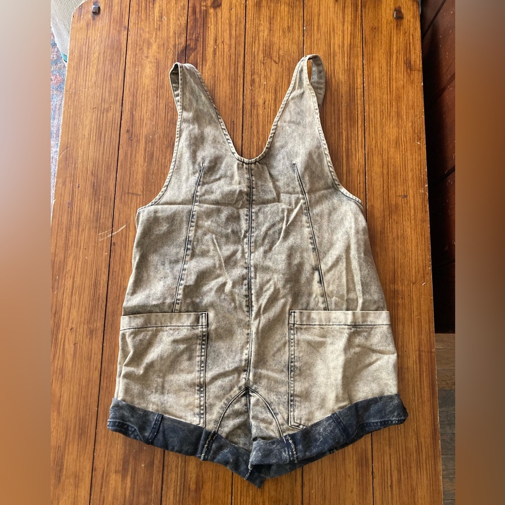 Free people Vintage Denim Overalls